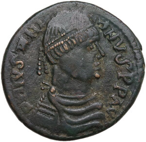 obverse: Justinian I (527-565).. AE Follis, Rome mint