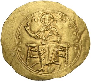 obverse: Alexius I Comnenus (1081-1118).. AV Hyperpyron