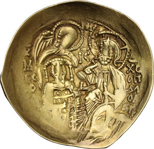 reverse: Michael VIII Palaeologus (1261-1282). AV Hyperpyron. Magnesia, continued at Constantinople. Struck circa 1261