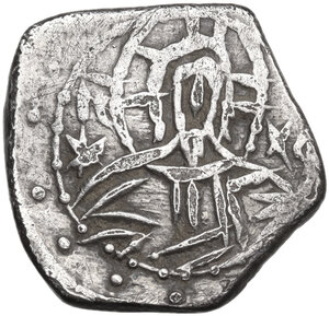 obverse: Manuel II Palaeologus (1391-1425).. AR Half-stavraton. Constantinople mint. Basileus series, c. 1403-1425