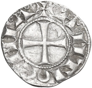 reverse: Antioch.  Bohemond III, Majority (1163-1201). BI Denier