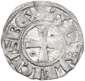 obverse: Jerusalem.  Amaury (1163-1174). BI Denier