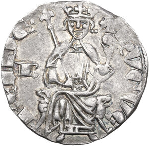 obverse: Cyprus.  Hugh IV of Lusignan (1324-1359). AR Gros, Famagusta mint (?)