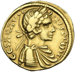 obverse: Brindisi.  Federico II di Svevia (1197-1250). Mezzo augustale