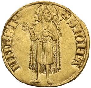 reverse: Firenze.  Repubblica (Sec. XIII-1532). Fiorino d oro IV serie, 1267-1303, simbolo trifoglio, maestro di zecca sconosciuto