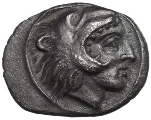 obverse: Southern Lucania, Heraclea. AR Diobol, c. 432-420 BC