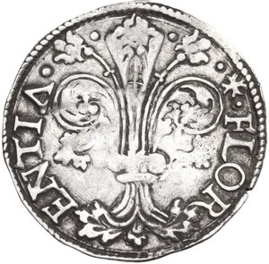 obverse: Firenze.  Repubblica (Sec. XIII-1532). Grosso da 7 soldi, II sem. 1509, Giovanni di Carlo di Palla Strozzi maestro di zecca