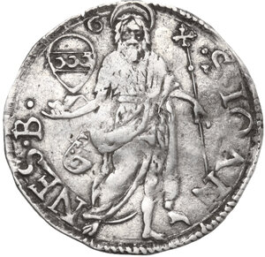 reverse: Firenze.  Repubblica (Sec. XIII-1532). Grosso da 7 soldi, II sem. 1509, Giovanni di Carlo di Palla Strozzi maestro di zecca