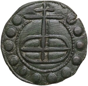 obverse: Firenze. Firenze. Tessera mercantile, XIV-XV sec. Famiglia o compagnia non identificata