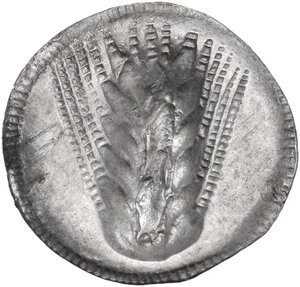 reverse: Southern Lucania, Metapontum. AR Nomos, c. 540-510 BC