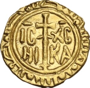 reverse: Messina o Palermo.  Ruggero II (1105-1154).. Tarì, dopo il 1140