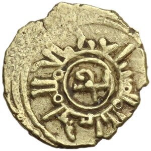 obverse: Messina o Palermo.  Guglielmo II (1166-1189). Tarì