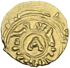 obverse: Messina o Palermo.  Tancredi (1189-1194). Tarì