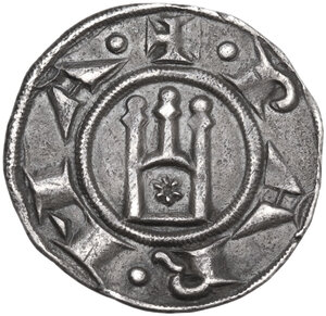 reverse: Parma.  Repubblica a nome di Ottone IV (1208-1209). Grosso