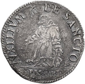 reverse: Pesaro.  Francesco Maria II della Rovere (1574-1624). Paolo