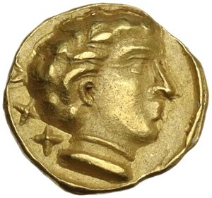 obverse: Etruria, Populonia. AV 25-Asses, 3rd century BC