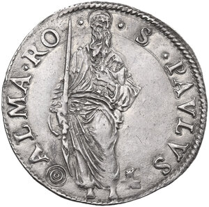 reverse: Roma.  Paolo III (1534-1549), Alessandro Farnese. Paolo o giulio