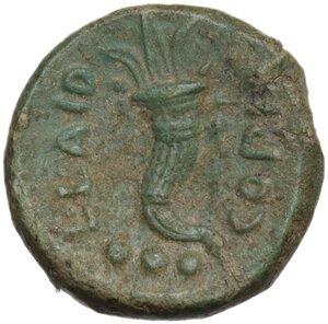 reverse: Southern Lucania, Copia. AE Quadrans, c. 193-150 BC