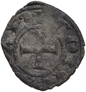 obverse: Santa Fiora.  Aldobrandino XI degli Aldobrandeschi, Conte Palatino (1236-1280 ca). Denaro piccolo o picciolo