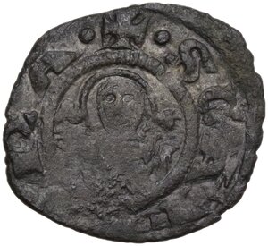 reverse: Santa Fiora.  Aldobrandino XI degli Aldobrandeschi, Conte Palatino (1236-1280 ca). Denaro piccolo o picciolo