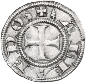 reverse: Siena.  Repubblica (1180-1390). Grosso