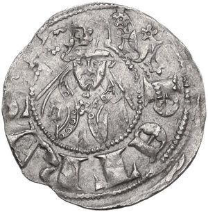 reverse: Sulmona.  Carlo III di Durazzo (1382-1385). Bolognino