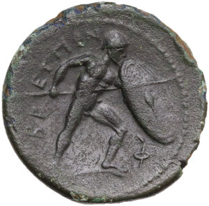 reverse: Bruttium, Brettii. AE Unit-Drachm, c. 211-208 BC
