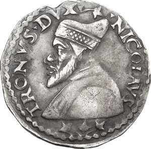 obverse: Venezia.  Nicolò Tron (1471-1473). Lira da 20 soldi o lira tron