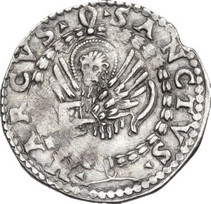 reverse: Venezia.  Nicolò Tron (1471-1473). Lira da 20 soldi o lira tron