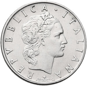 obverse: 50 lire 1954