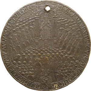 reverse: Paolo II (1464-1471), Pietro Barbo. Medaglia 1466 (o 1467)