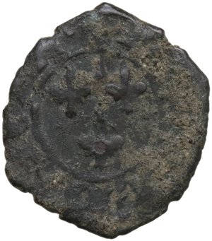 obverse: BRINDISI CARLO I D ANGIO (1266-1285) DENARO RR MI. 0,73 GR. MIR. 351 MB-BB