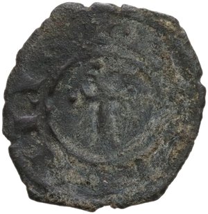 reverse: BRINDISI CARLO I D ANGIO (1266-1285) DENARO RR MI. 0,73 GR. MIR. 351 MB-BB