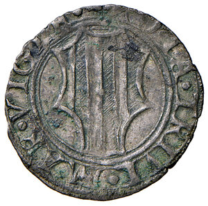 obverse: Mesocco. Gian Giacomo Trivulzio (1487-1518). Soldino MI gr. 1,05. MIR 989. Ex asta Nomisma 34/2007, 890. BB 