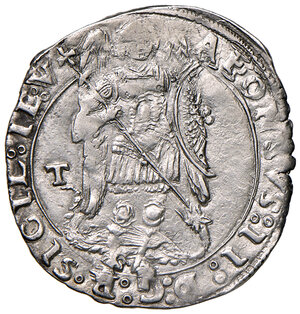 obverse: Napoli. Alfonso II d’Aragona (1494-1495). Coronato AG gr. 3,94. P.R. 3a. MIR 89/1. Vall-Llosera i Tarrés 282. BB 