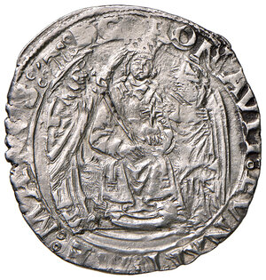 reverse: Napoli. Alfonso II d’Aragona (1494-1495). Coronato AG gr. 3,94. P.R. 3a. MIR 89/1. Vall-Llosera i Tarrés 282. BB 