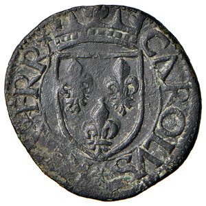 obverse: (L ) Aquila. Carlo VIII re di Francia (1495). Cavallo AE gr. 1,86. MEC 14, 1040. D’Andrea-Andreani 138. MIR 105.  q.SPL 