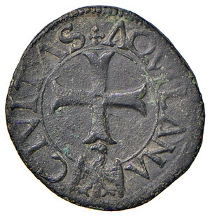 reverse: (L ) Aquila. Carlo VIII re di Francia (1495). Cavallo AE gr. 1,86. MEC 14, 1040. D’Andrea-Andreani 138. MIR 105.  q.SPL 