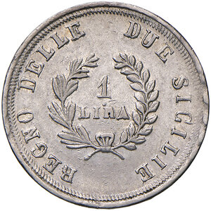reverse: Napoli. Gioacchino Murat (1808-1815). Monetazione decimale, 1811-1815. Lira 1813 AG. Pagani 62. P.R. 17. MIR 443. q.SPL