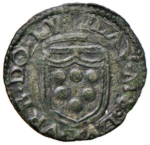 obverse: Pesaro. Lorenzo de’ Medici (1516-1519). Quattrino MI gr. 0,66. CNI 2. Cavicchi PS, 116. Più di BB 
