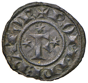 obverse: Brindisi. Federico II di Svevia imperatore (1220-1250). Denaro 1249 MI gr. 0,75. Spahr 148. MEC 14, 570. Travaini 48. D’Andrea Hohenstaufen 187. MIR 298. SPL