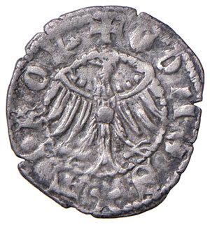 reverse: Merano. Leopoldo IV (1396-1406). Quattrino MI gr. 0,60. CNTM M530. Migliore di BB 
