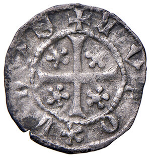 obverse: Merano. Leopoldo IV (1396-1406). Quattrino MI gr. 0,50. CNTM M534. q.SPL 