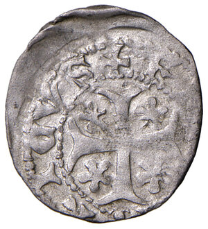 obverse: Merano. Federico IV (1406-1439). Quattrino MI gr. 0,49. CNTM M552. Buon BB 