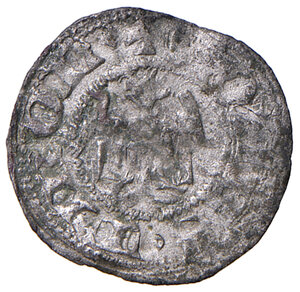 reverse: Merano. Sigismondo IV (1446-1490). Quattrino 1460-1477 MI gr. 0,52. CNTM M588. Rarissimo. BB 