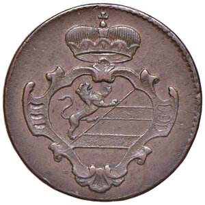 obverse: Gorizia. Francesco II d’Asburgo-Lorena imperatore del S.R.I. e conte di Gorizia (1792-1804). Da 2 soldi 1802 (sigla H) CU gr. 5,38. CNI 27. MIR 157c. q.SPL 