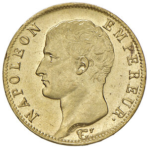 obverse: Francia. Napoleone I imperatore (1804-1814). Da 20 franchi 1806 A (Parigi) AV. Gadoury 1023. Friedberg 487a. q.FDC 