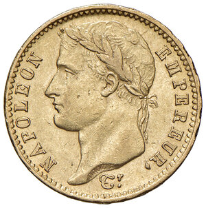 obverse: Francia. Napoleone I imperatore (1804-1814). Da 20 franchi 1809 A (Parigi) AV. Gadoury 1025. Friedberg 511. q.SPL 