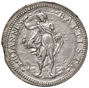 reverse: Firenze. Ferdinando II de’ Medici (1621-1670). Piastra 1629 AG gr. 32,08. Galeotti XI, 1/4. MIR 291/1. Buon BB 
