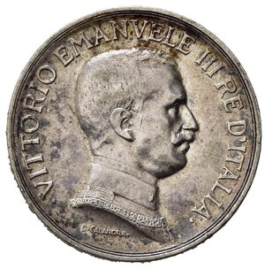 obverse: Italia. Regno d Italia . Vittorio Emanuele III (1900 – 1946). AR 1 Lira 1916. qSPL